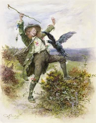 Barnaby Rudge i Raven Grip